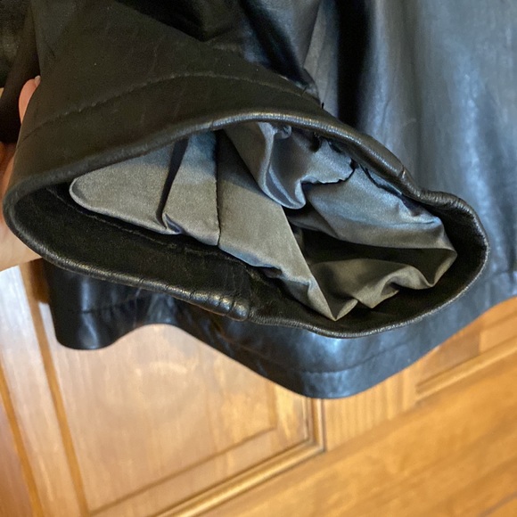 Calvin Klein Leather Jacket Mens XXL - Picture 4 of 8